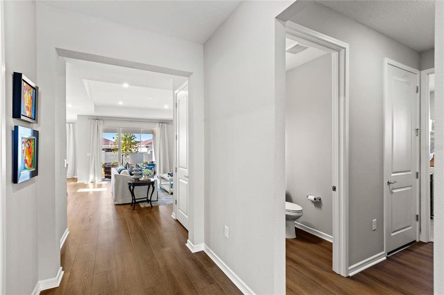 Furnished interior view inside a new home in , Winter Garden (Image 28).