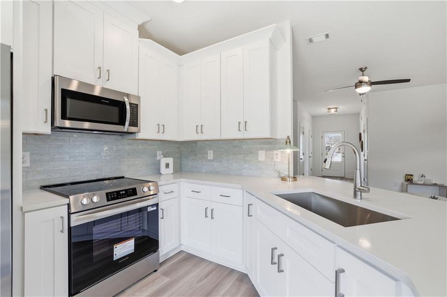 Furnished interior view inside a new home in , Ball Ground (Image 19).