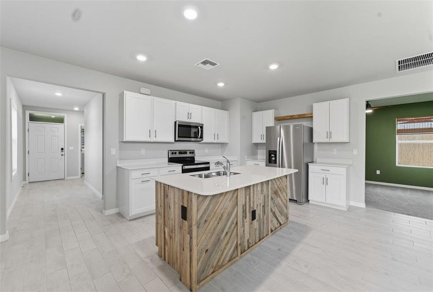 Furnished interior view inside a new home in , North Fort Myers (Image 10).