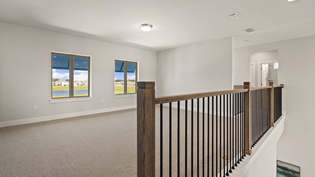 Representative unfurnished interior of a home built from the 2713F by Perry Homes in Mandarin Grove, Palmetto (Image 21).