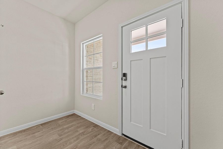 Spacious, unfurnished interior of a new home in Whisper South, San Marcos (Image 12).