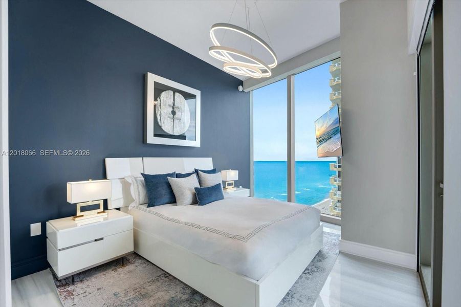 Furnished interior view inside a new home in The Estates at Acqualina, Sunny Isles Beach (Image 9). Furnished interior view inside a new home in The Estates at Acqualina, Sunny Isles Beach (Image 9).