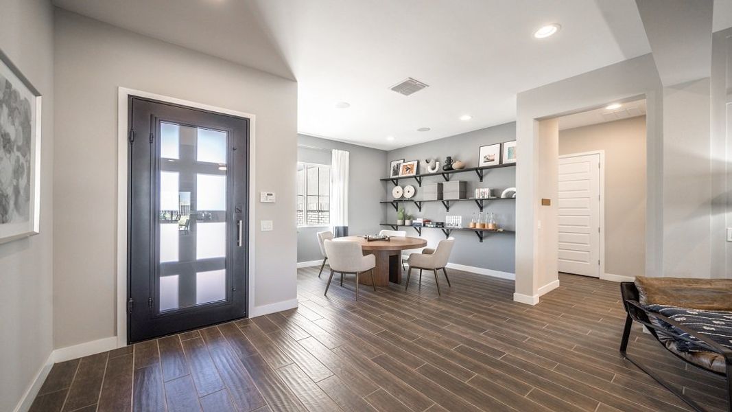Furnished interior view inside a new home in Estrella, Goodyear (Image 8).