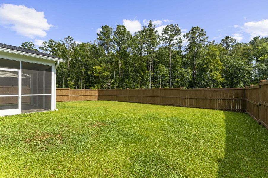 Exterior details and patio area of a home in , Summerville (Image 38). Exterior details and patio area of a home in , Summerville (Image 38).
