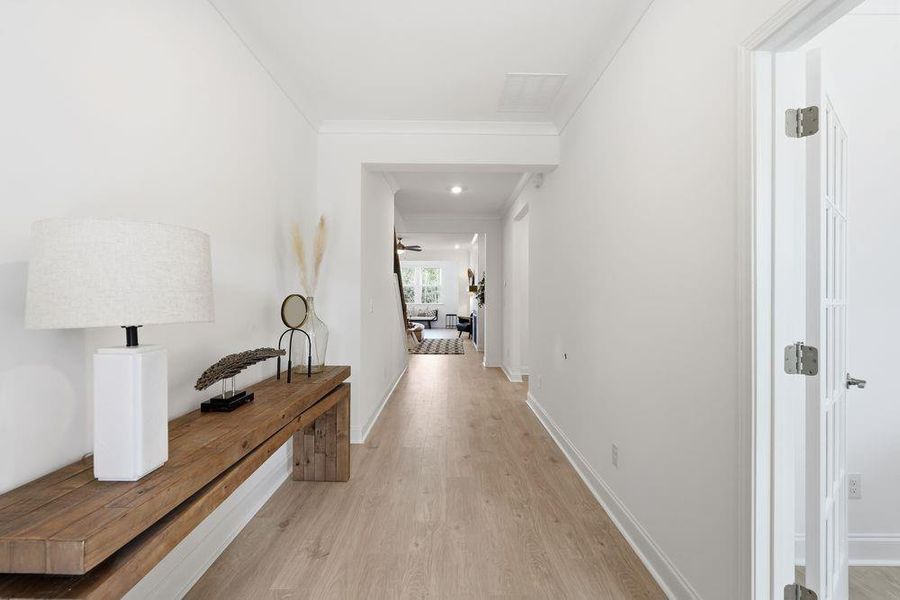 Furnished interior view inside a new home in Reserve at Hickory Walk, Kennesaw (Image 35). Furnished interior view inside a new home in Reserve at Hickory Walk, Kennesaw (Image 35).