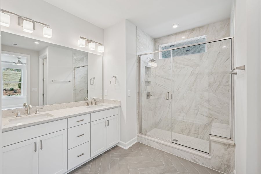 Representative furnished interior of a home built from the Beechwood Springs by Tri Pointe Homes in Altis At Serenity, Fuquay Varina (Image 11).