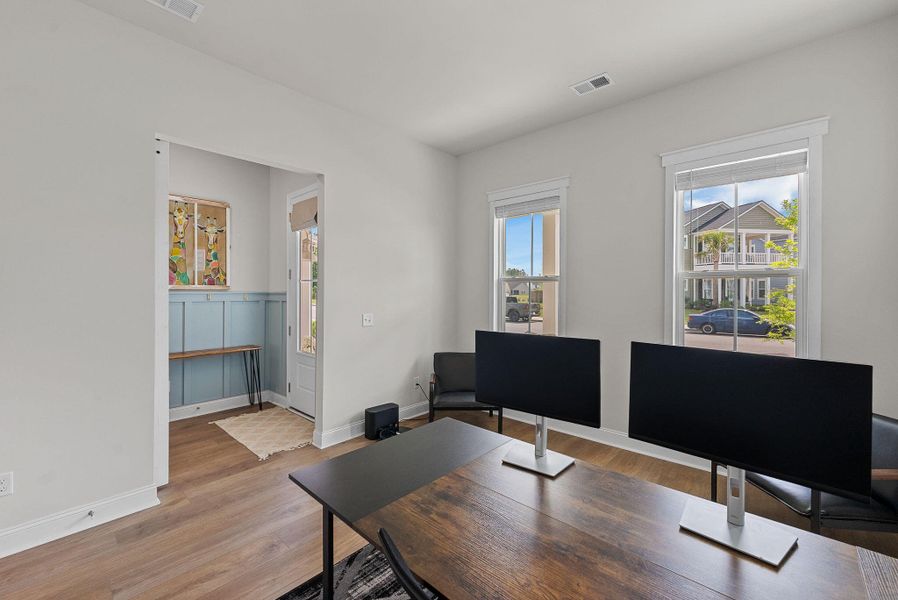 Furnished interior view inside a new home in Heron's Walk at Summers Corner, Summerville (Image 8).