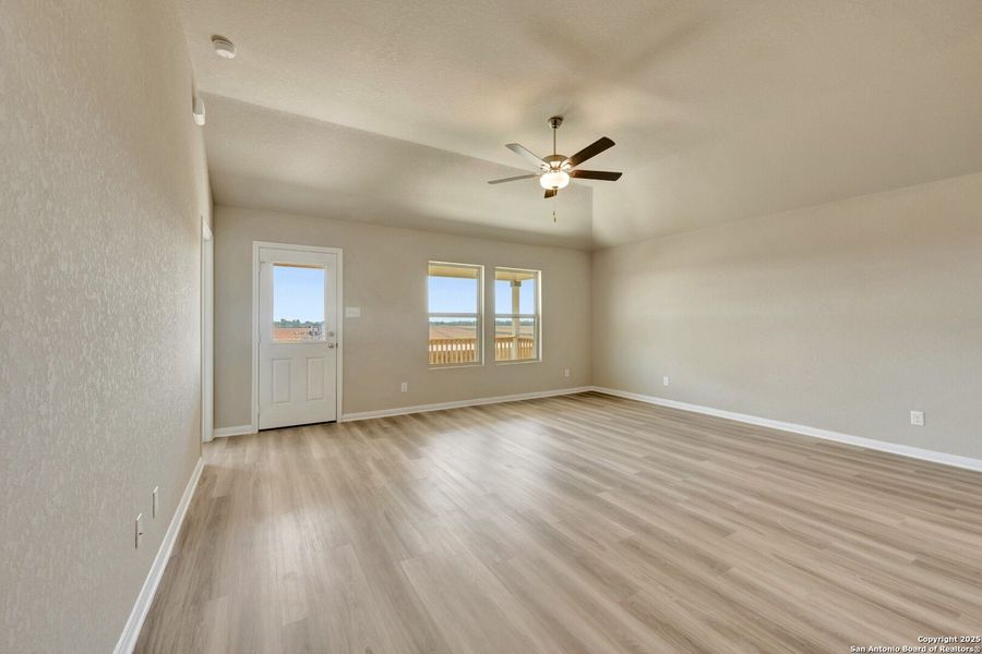 Spacious, unfurnished interior of a new home in Greenspoint Heights, Seguin (Image 18). Spacious, unfurnished interior of a new home in Greenspoint Heights, Seguin (Image 18).