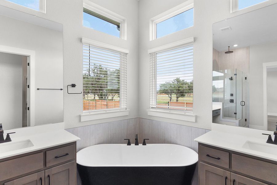 Furnished interior view inside a new home in Broken Oak, Georgetown (Image 9).