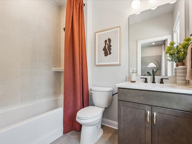 Furnished interior view inside a new home in Old Town Village, Waxhaw (Image 31). Furnished interior view inside a new home in Old Town Village, Waxhaw (Image 31).