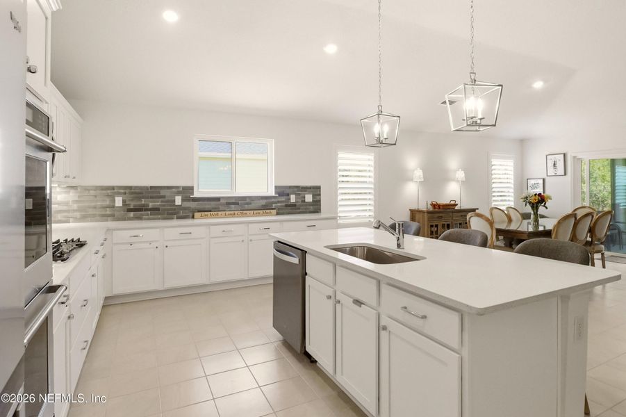Furnished interior view inside a new home in , St. Augustine (Image 5).