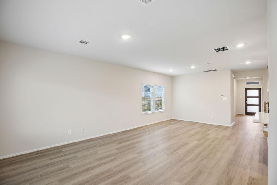 Spacious, unfurnished interior of a new home in Landing Meadows - Premier Series, New Caney (Image 21).