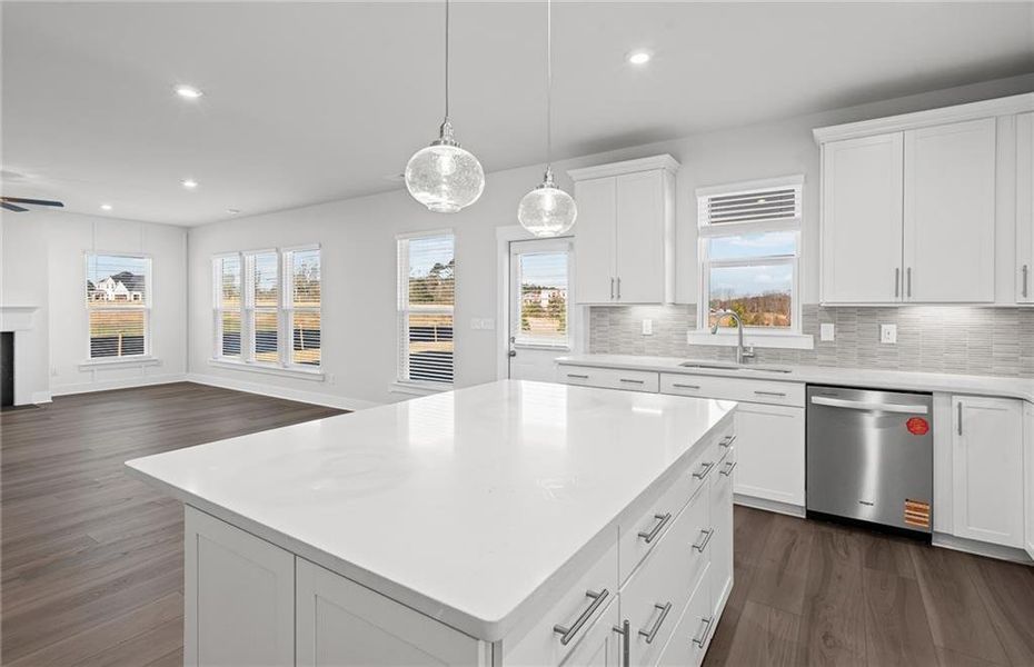 Furnished interior view inside a new home in Creekside at Skelton, Jefferson (Image 7).