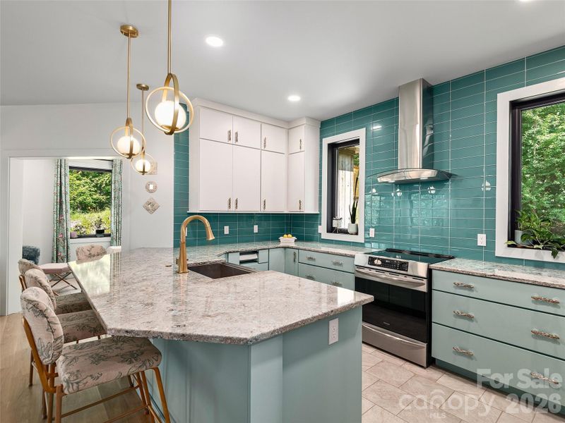 Furnished interior view inside a new home in , Mars Hill (Image 12).