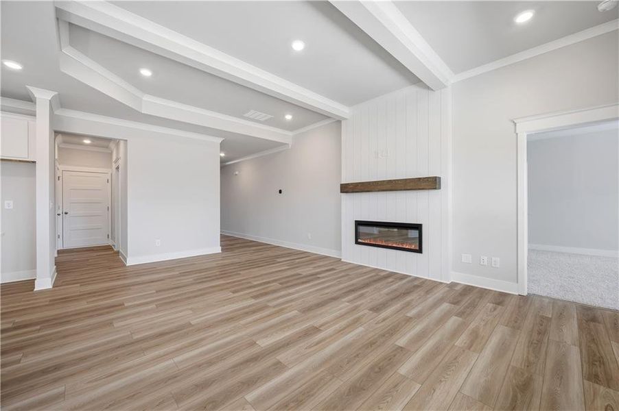 Spacious, unfurnished interior of a new home in Garland Meadows, Cartersville (Image 32).