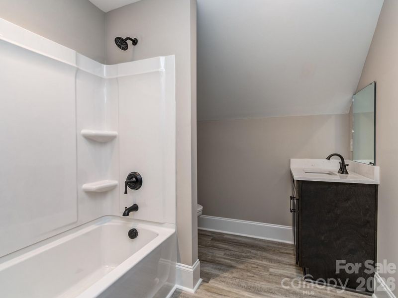 Furnished interior view inside a new home in , York (Image 11).