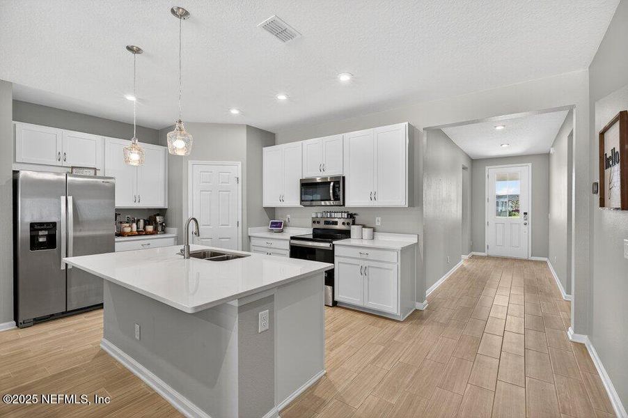 Furnished interior view inside a new home in Sandridge Hills, Green Cove Springs (Image 10).