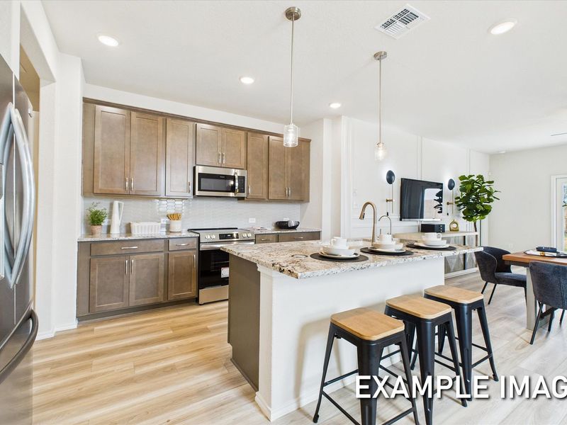 Representative furnished interior of a home built from the The Meadowbrook A by Davidson Homes LLC in Bailey Park, Fayetteville (Image 13).