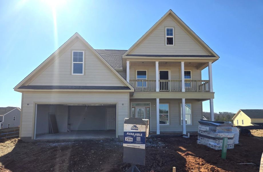 In-progress construction of a new home in Twin Lakes, Hoschton, GA (Image 4).