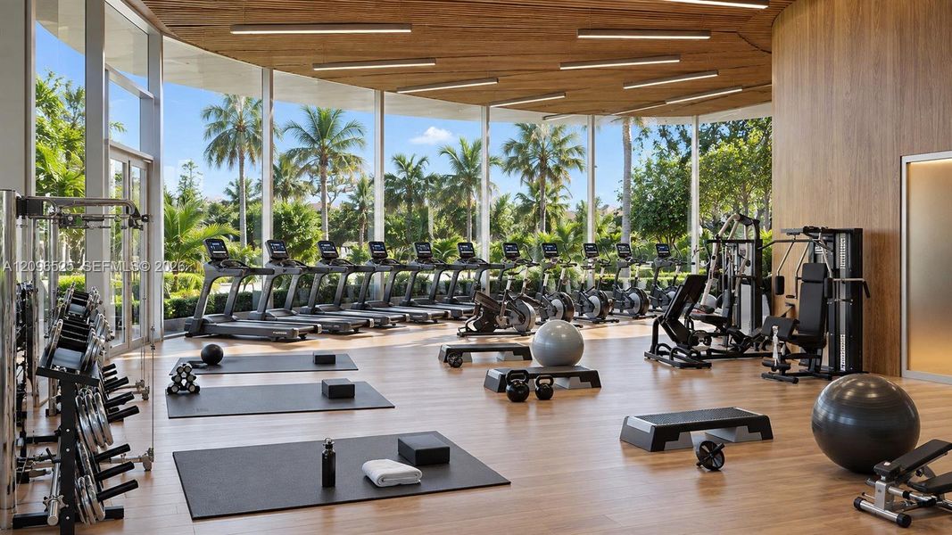 Community amenities in Aria Reserve, Miami (Image 30).