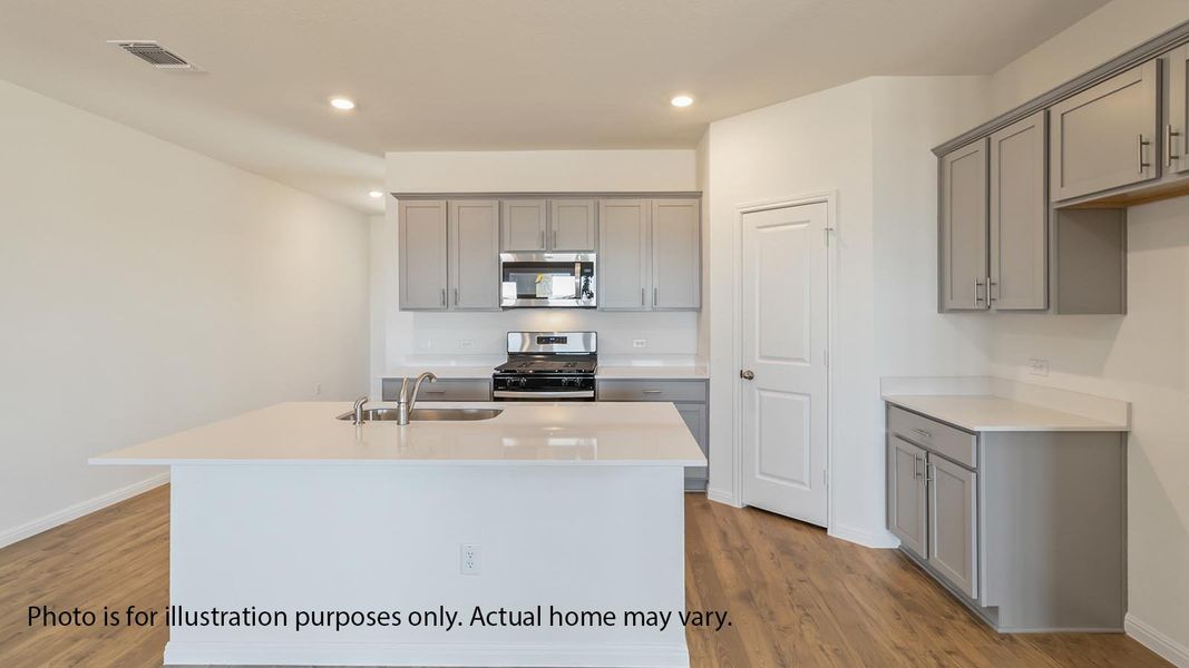 Representative furnished interior of a home built from the The Rosemont by D.R. Horton in Rosenbusch Ranch, Leander (Image 6).