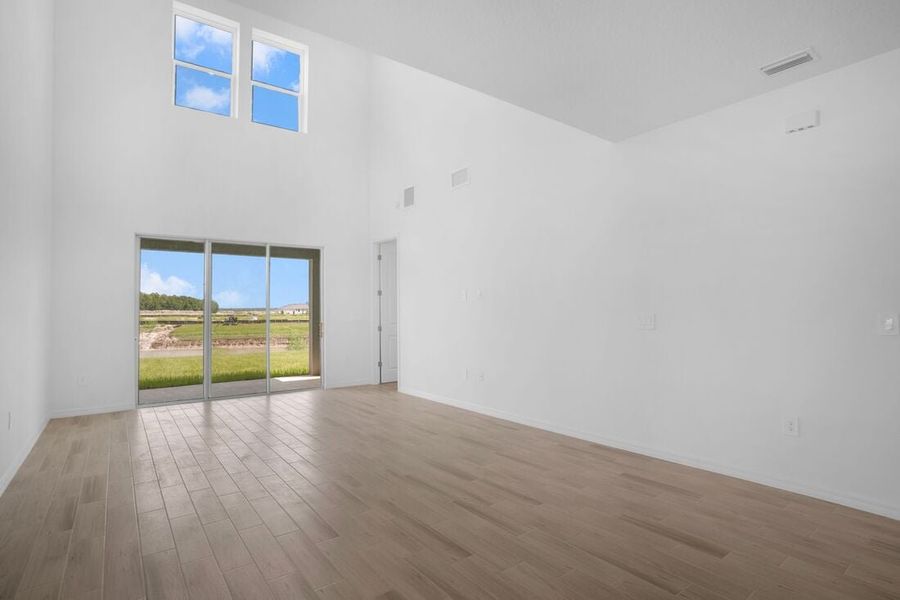 Representative unfurnished interior of a home built from the Captiva by Taylor Morrison in Indigo Creek, Apollo Beach (Image 14).