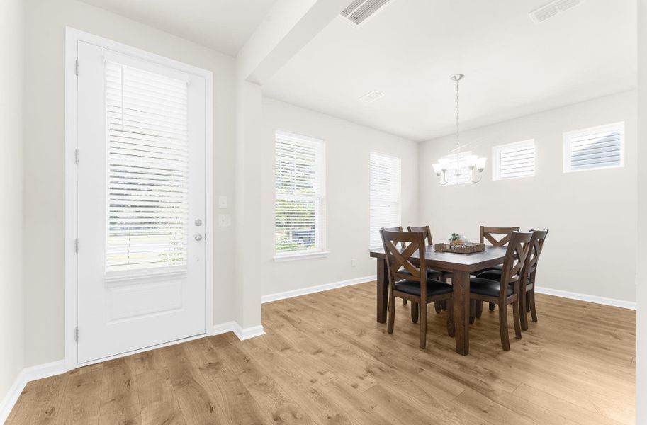 Furnished interior view inside a new home in The Groves of Berkeley, Moncks Corner (Image 8).