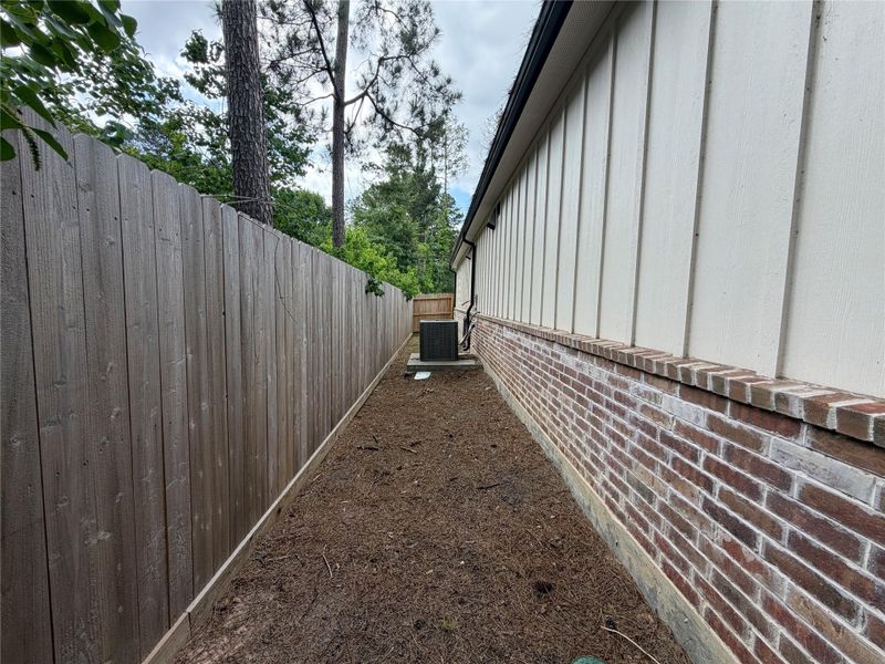 Exterior details and patio area of a home in , Magnolia (Image 3).