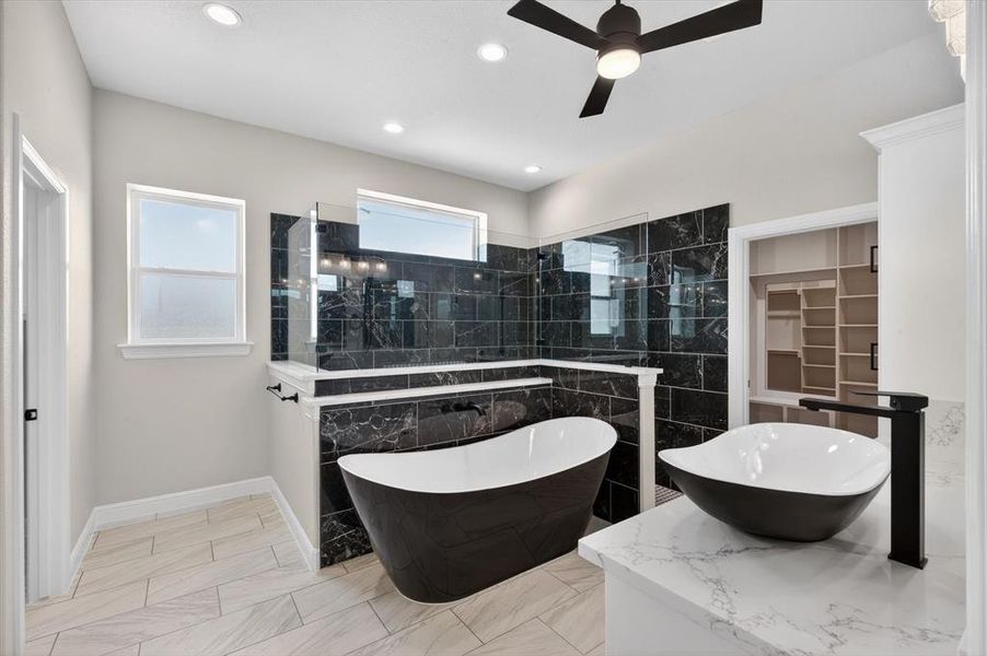 Furnished interior view inside a new home in , Decatur (Image 13).