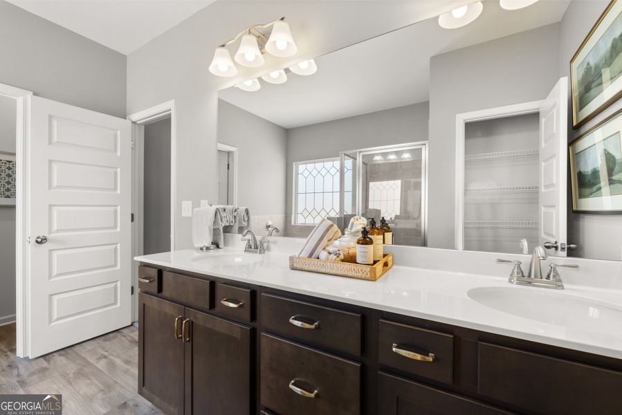 Furnished interior view inside a new home in Trellis Park, Hampton (Image 24).