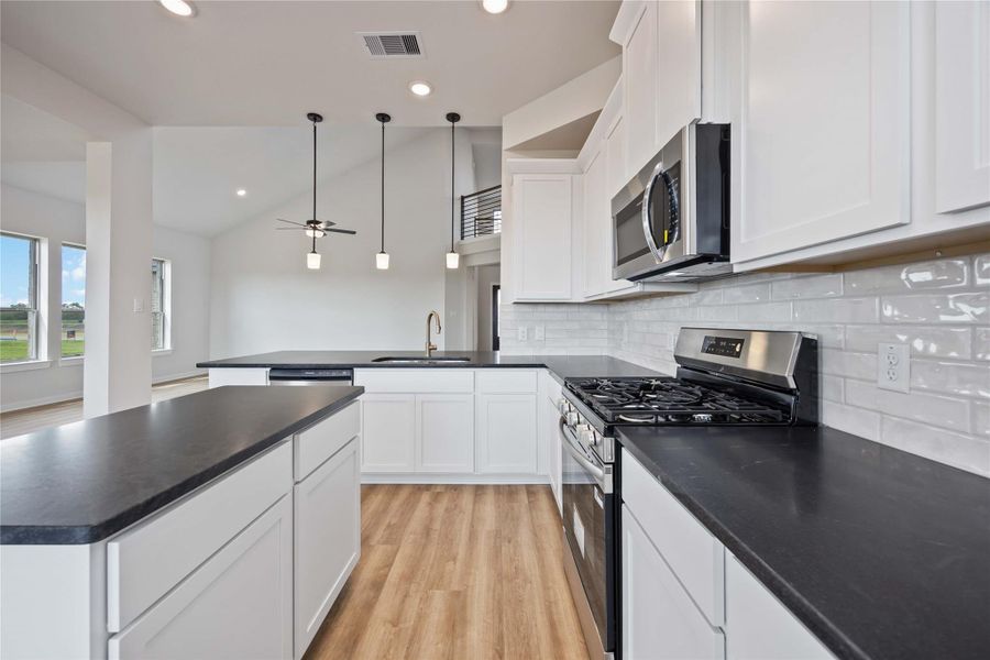 Furnished interior view inside a new home in Blue Heron Estates, Beasley (Image 9).