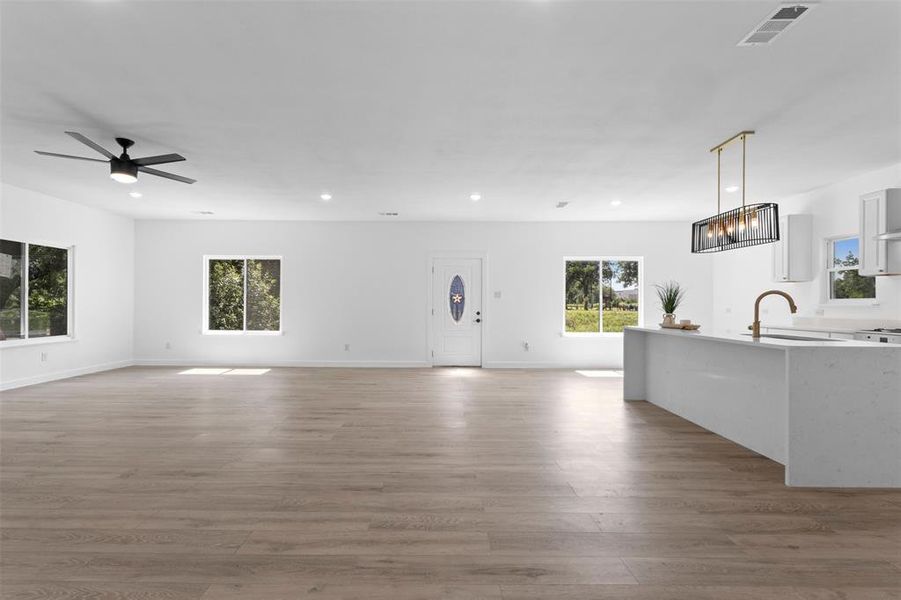 Spacious, unfurnished interior of a new home in , Dallas (Image 22). Spacious, unfurnished interior of a new home in , Dallas (Image 22).