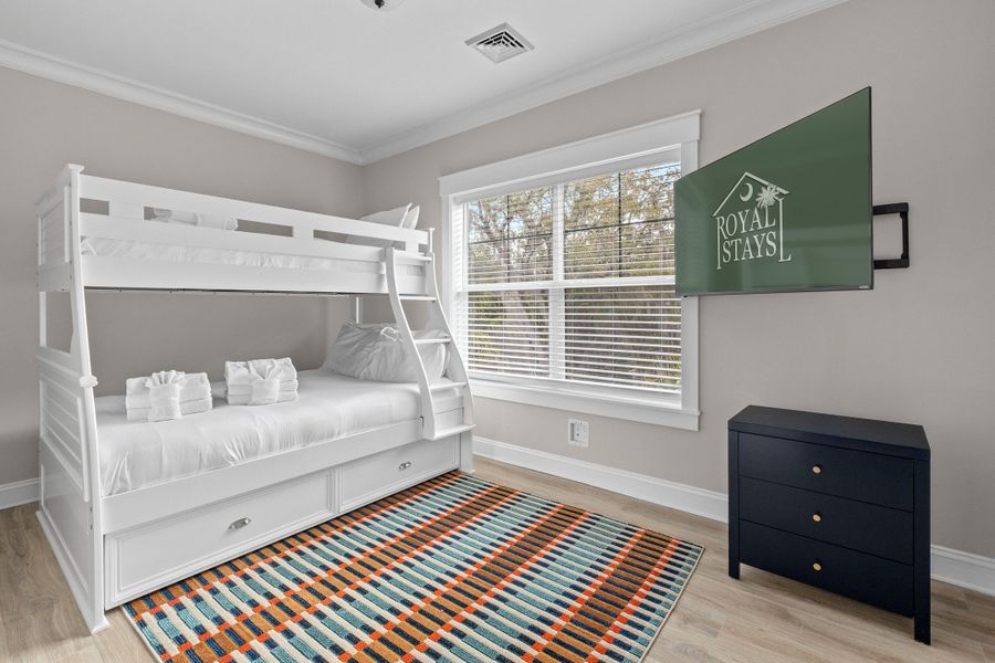 Furnished interior view inside a new home in , Edisto Island (Image 11).