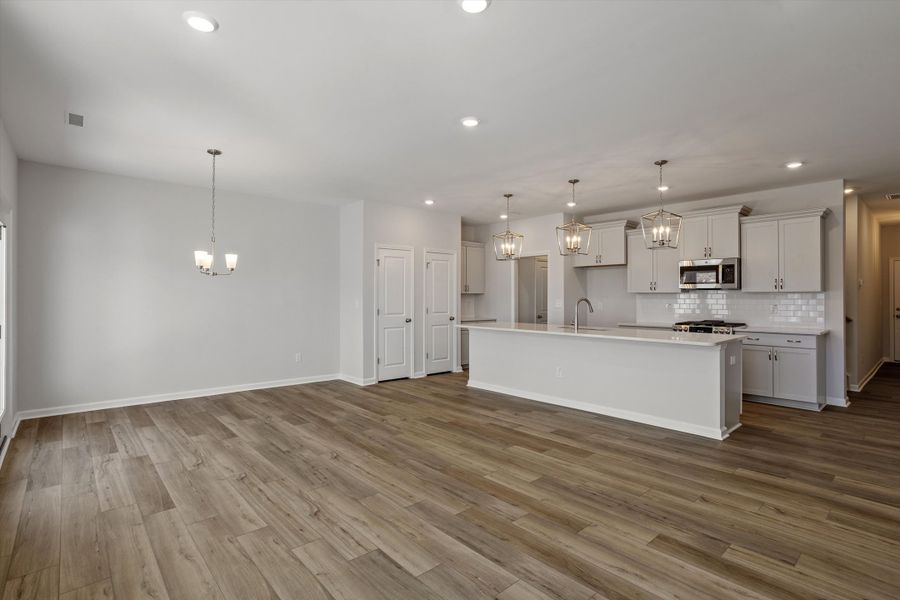 Spacious, unfurnished interior of a new home in Sweetbrier, Durham (Image 22).