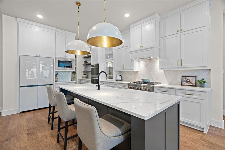 Furnished interior view inside a new home in , Argyle (Image 8).