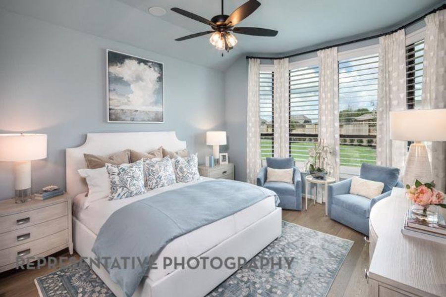Furnished interior view inside a new home in Trinity Falls, McKinney (Image 15). Furnished interior view inside a new home in Trinity Falls, McKinney (Image 15).