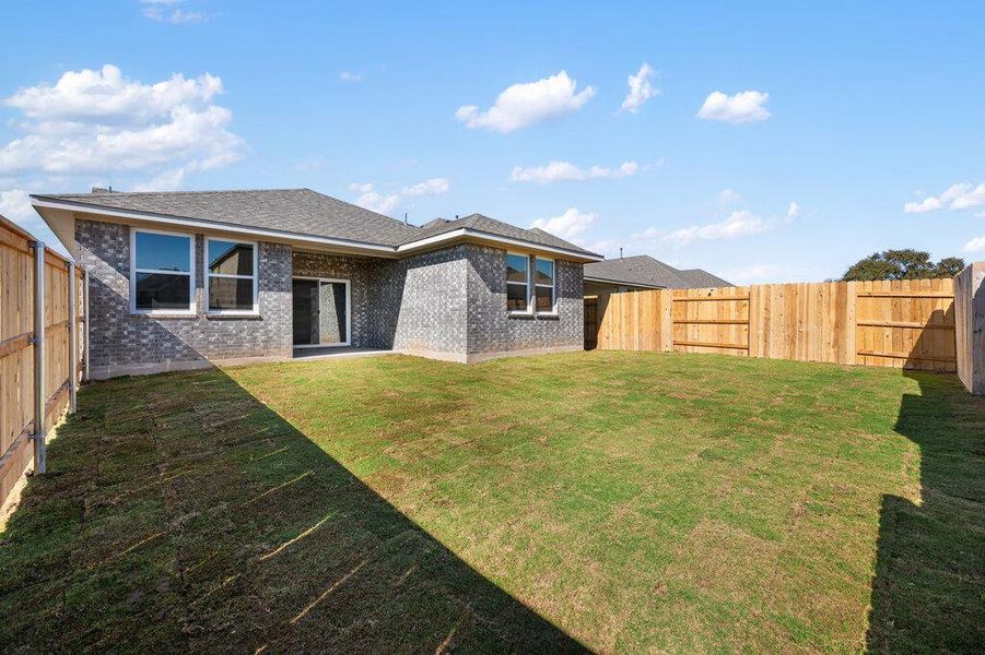 Exterior details and patio area of a home in Berry Creek Highlands, Georgetown (Image 25). Exterior details and patio area of a home in Berry Creek Highlands, Georgetown (Image 25).