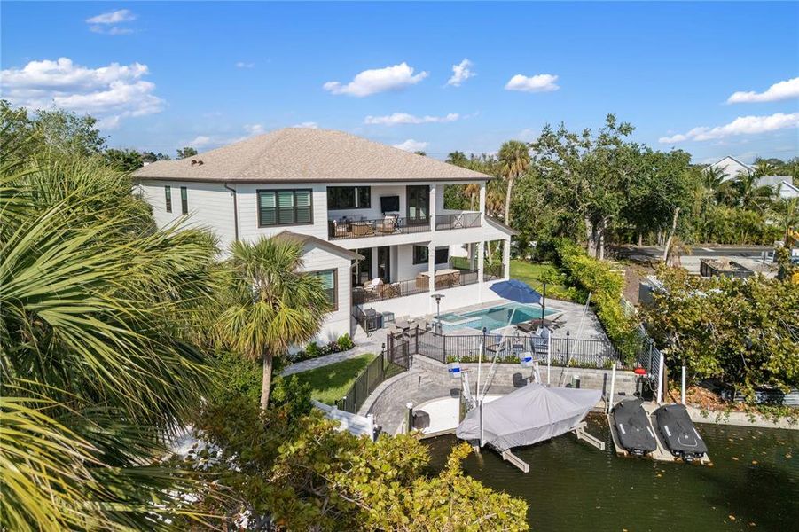 Exterior details and patio area of a home in , Sarasota (Image 3). Exterior details and patio area of a home in , Sarasota (Image 3).