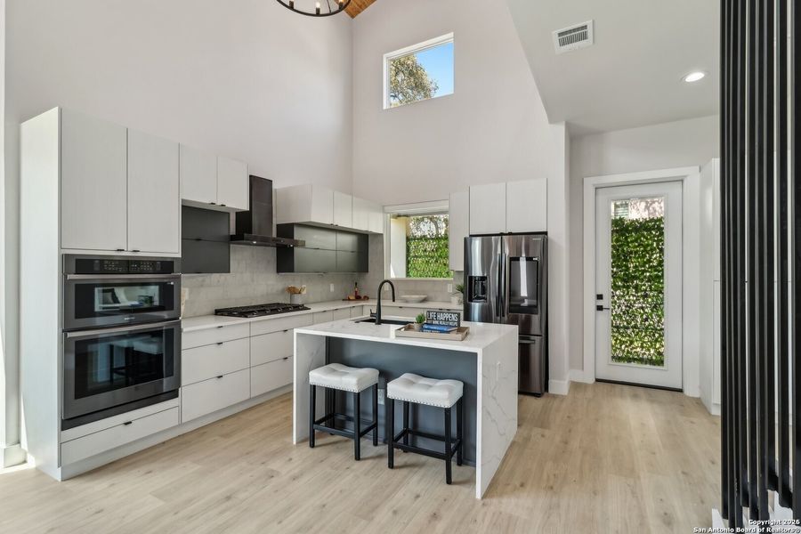 Furnished interior view inside a new home in , San Antonio (Image 6).