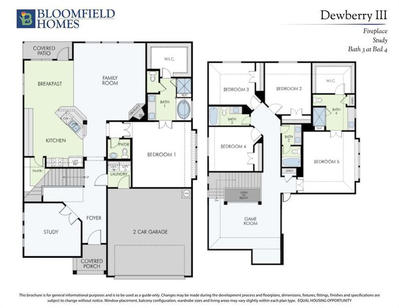 2D floor plan layout of this home in Eagle Glen 50, Alvarado, TX (Image 5). 2D floor plan layout of this home in Eagle Glen 50, Alvarado, TX (Image 5).