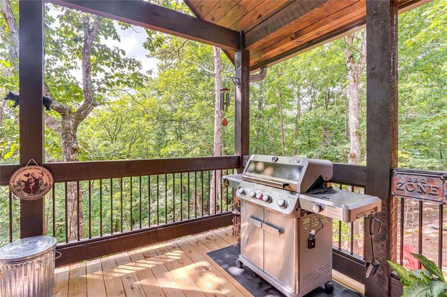 Exterior details and patio area of a home in , Ellijay (Image 27). Exterior details and patio area of a home in , Ellijay (Image 27).