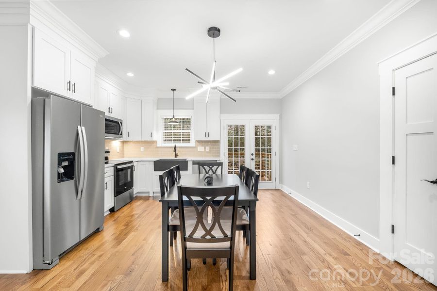 Furnished interior view inside a new home in , Charlotte (Image 6).