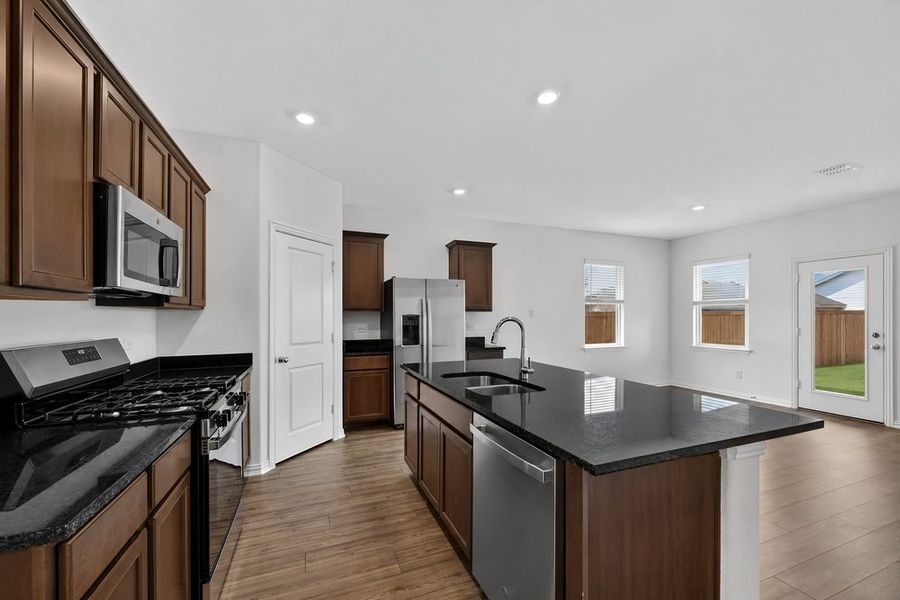 Furnished interior view inside a new home in River Ridge, Crandall (Image 4).