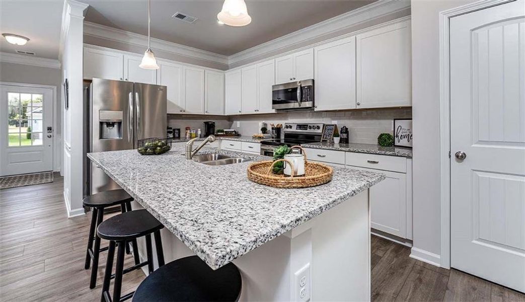 Furnished interior view inside a new home in Laurel Creek, Calhoun (Image 11).