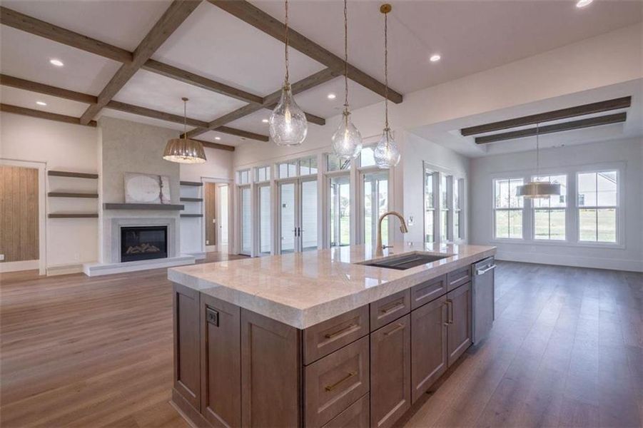 Furnished interior view inside a new home in , Greensboro (Image 16).