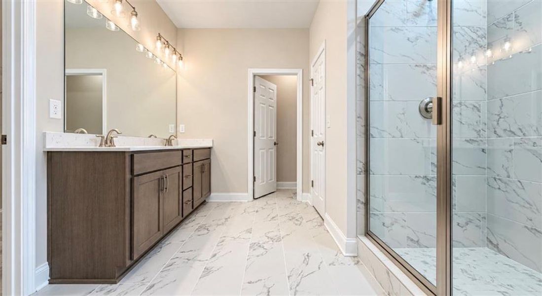 Furnished interior view inside a new home in Wehunt Meadows, Hoschton (Image 6).