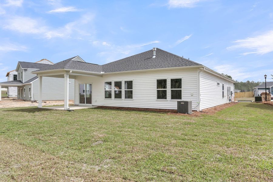 Exterior details and patio area of a home in , Summerville (Image 23).