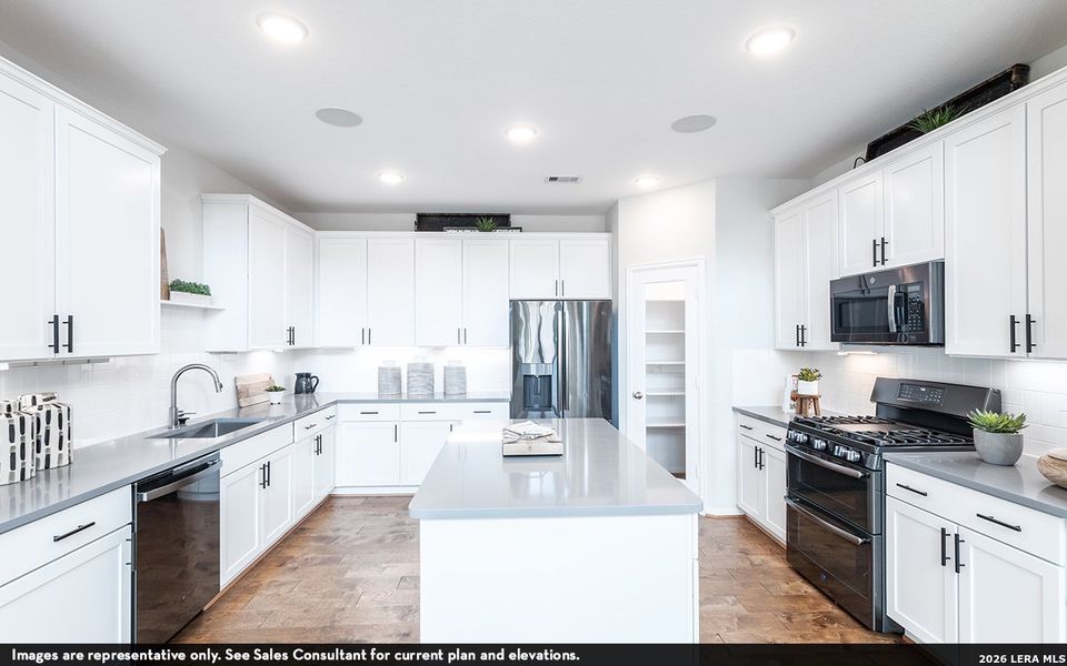 Furnished interior view inside a new home in Hickory Ridge, Elmendorf (Image 8).