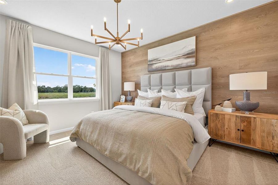 Furnished interior view inside a new home in Crosswind Ranch, Parrish (Image 9).