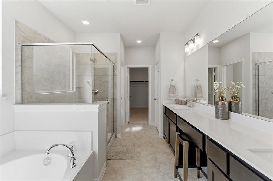 Furnished interior view inside a new home in Covenant Park, Springtown (Image 9).